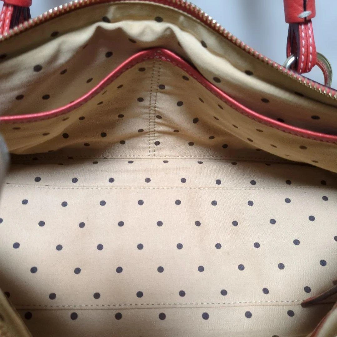 kate spade NEW YORK ハンドバッグ レッドの写真7枚目
