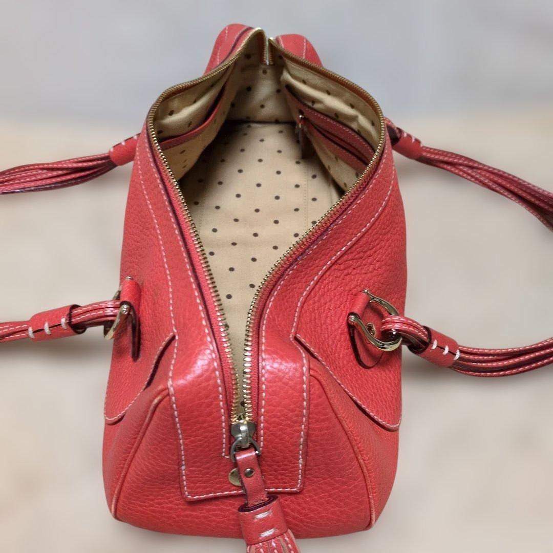 kate spade NEW YORK ハンドバッグ レッドの写真8枚目