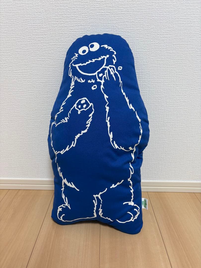 【新品未使用品】セサミストリート クッキーモンスター　クッション