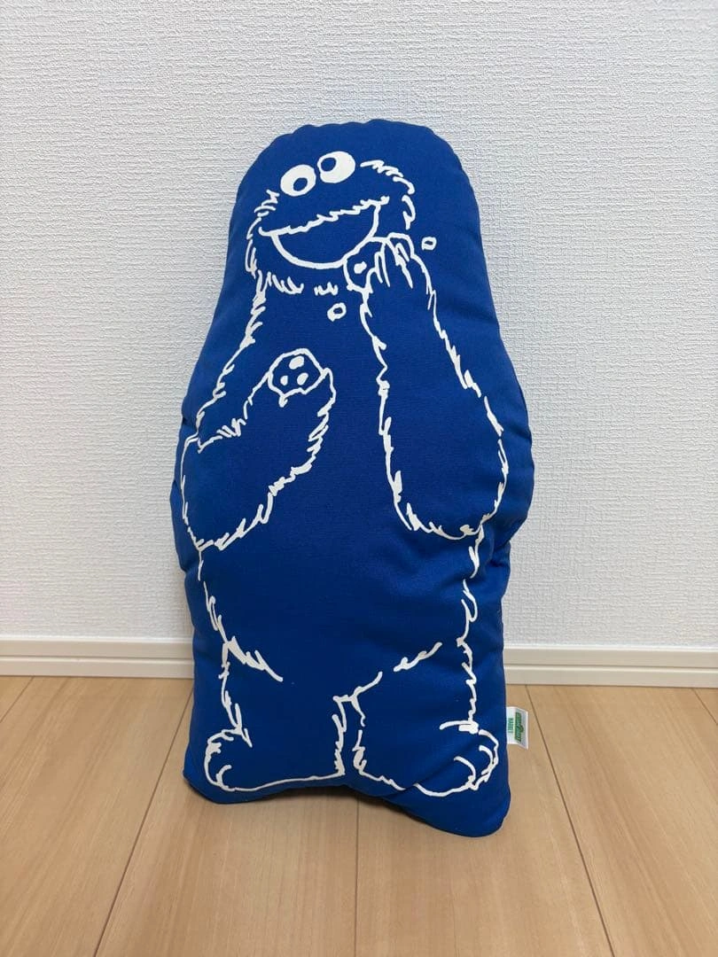 【新品未使用品】セサミストリート クッキーモンスター クッション