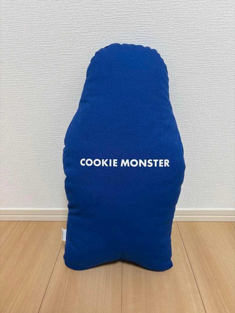 【新品未使用品】セサミストリート クッキーモンスター クッションの写真2枚目