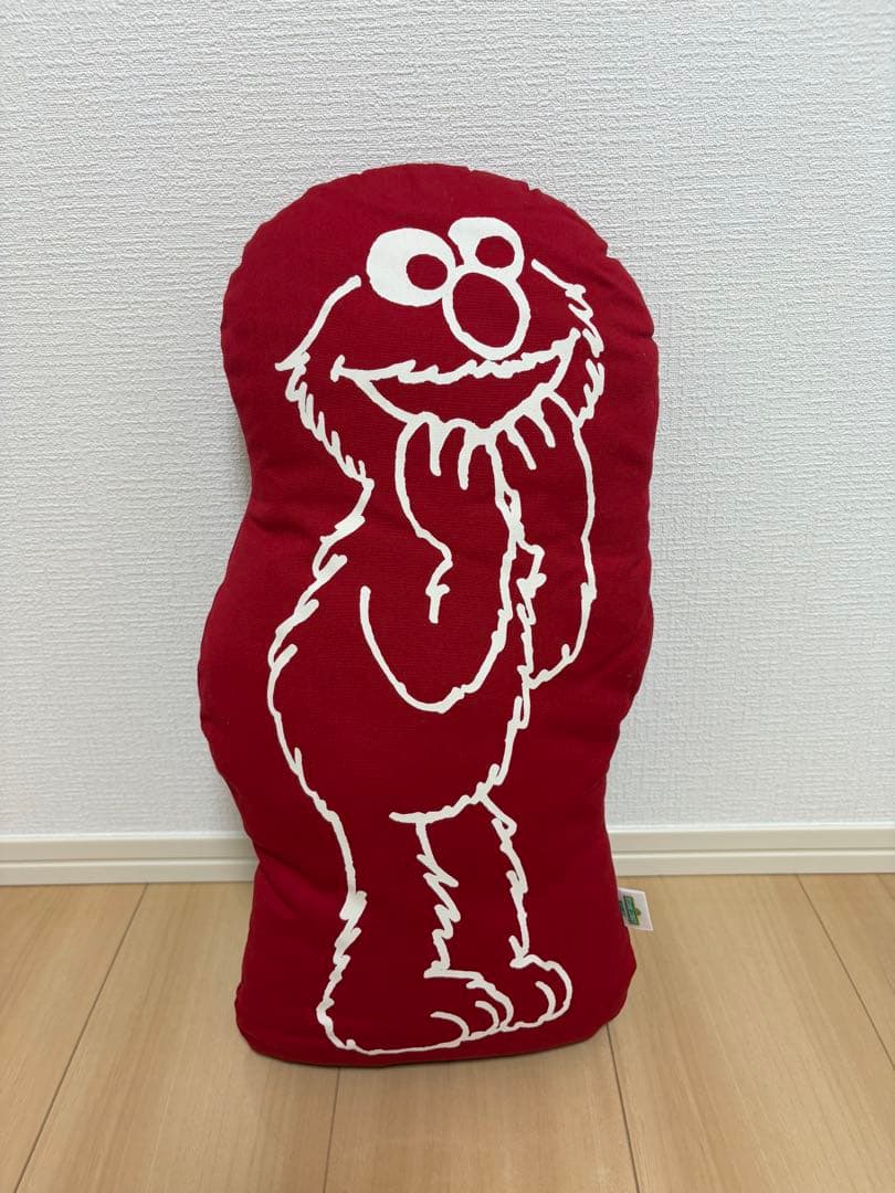【新品未使用品】セサミストリート　エルモ　クッション