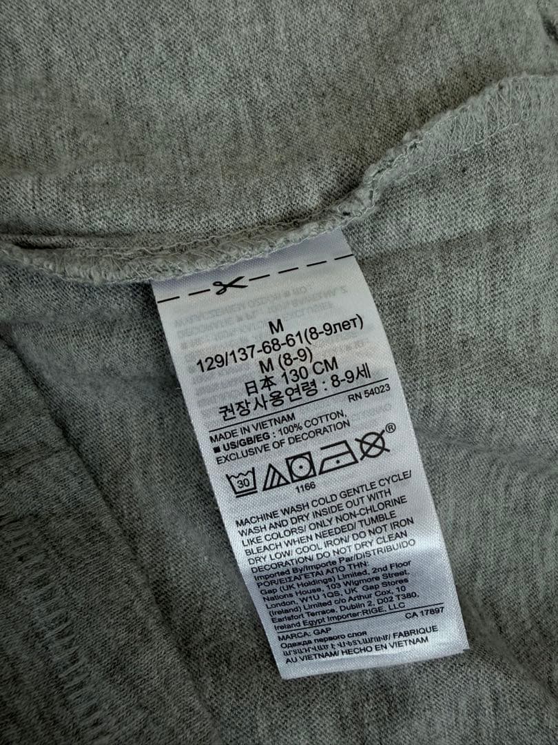 GAP Tシャツ 3枚セット 130cmの写真3枚目