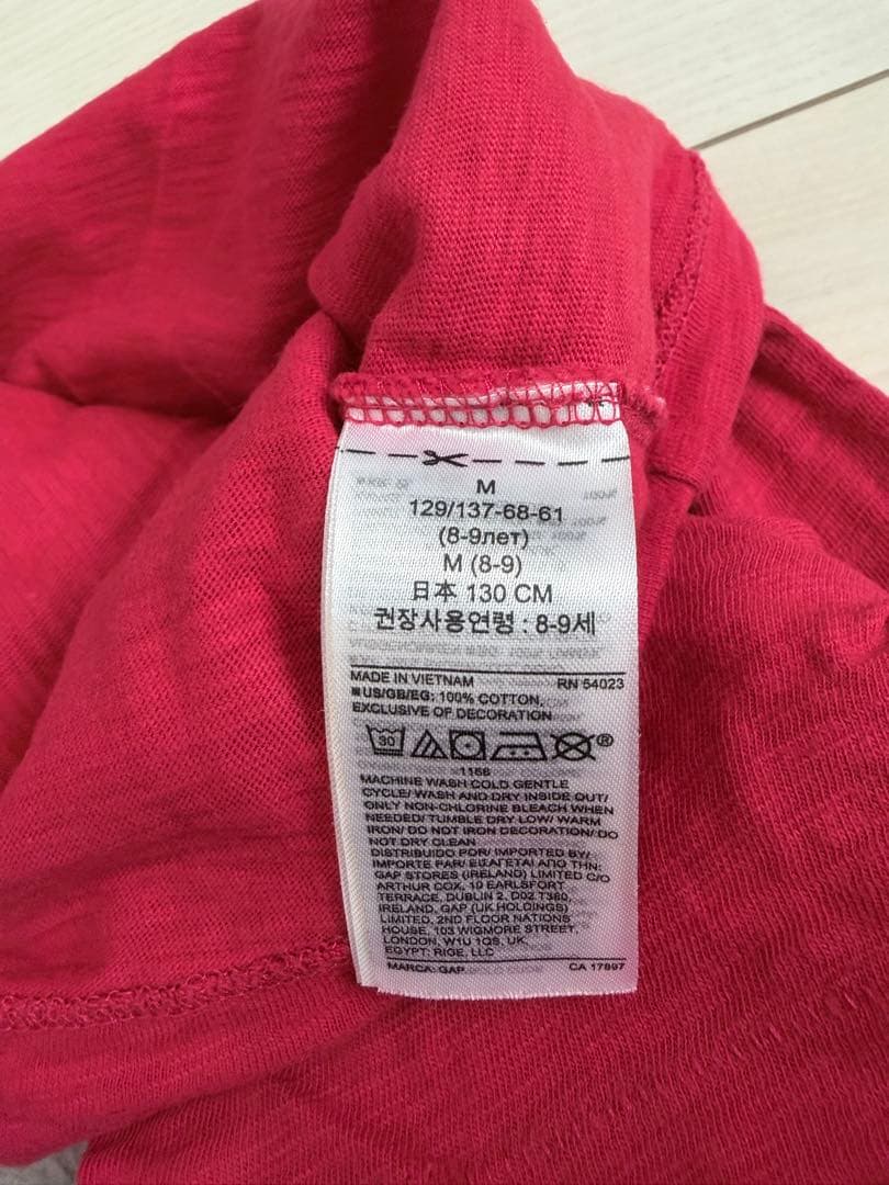 GAP Tシャツ 3枚セット 130cmの写真6枚目