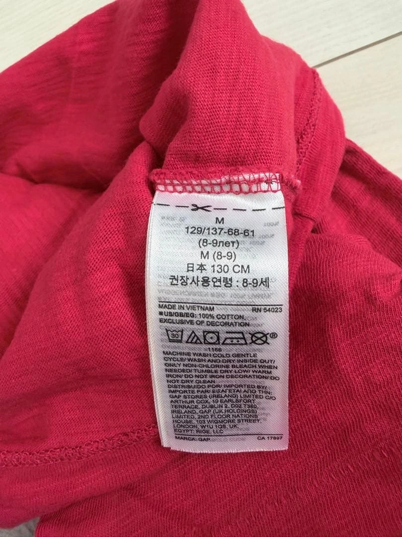GAP Tシャツ 3枚セット 130cmの写真6枚目