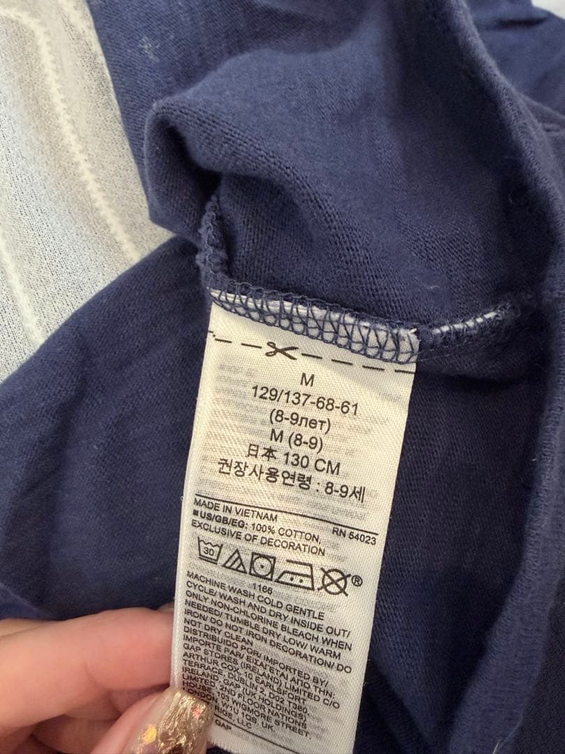 GAP Tシャツ 3枚セット 130cmの写真9枚目