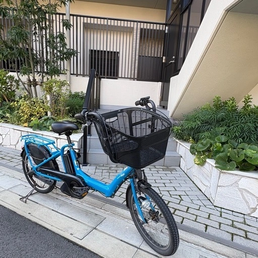 ③【12.8Ah バッテリー】 YAMAHA ヤマハ電動アシスト自転車 PAS kiss ブルー