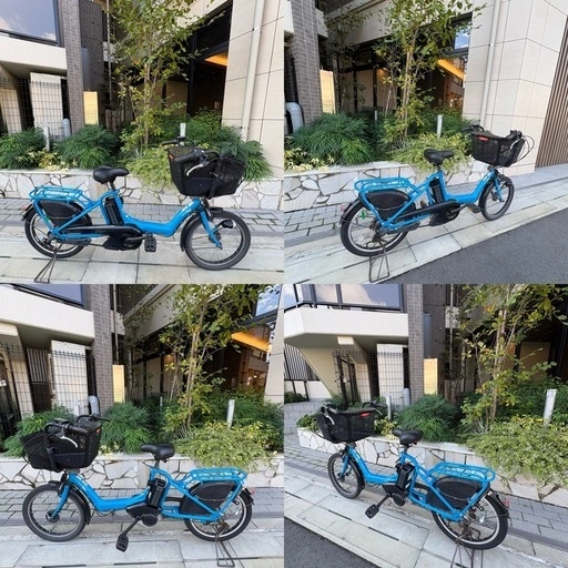 ③【12.8Ah バッテリー】 YAMAHA ヤマハ電動アシスト自転車 PAS kiss ブルーの写真3枚目