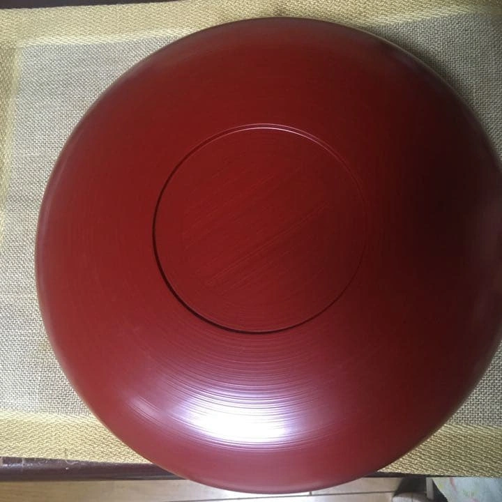 山中塗り大皿の写真2枚目