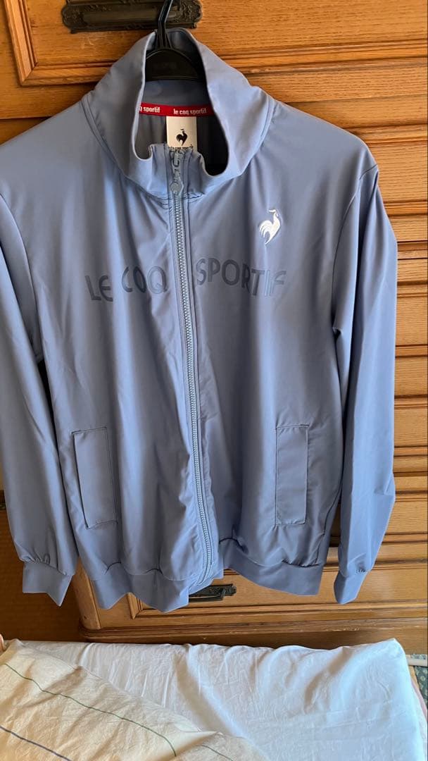le coq sportif スタンドジャケット ライトブルー