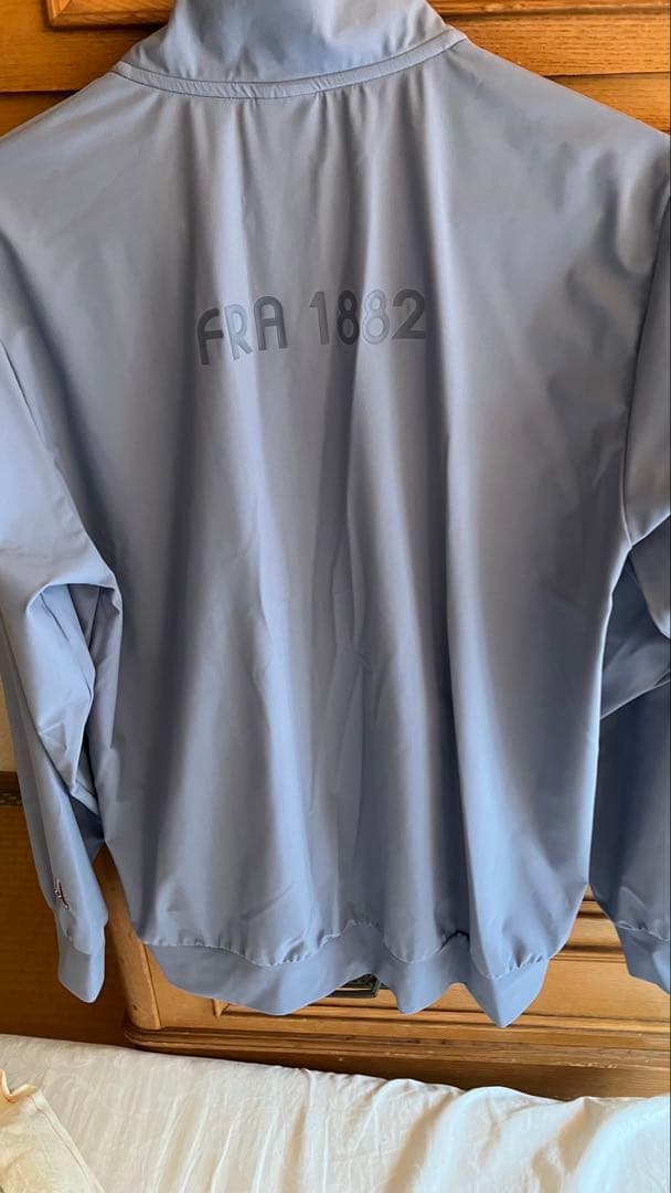 le coq sportif スタンドジャケット ライトブルーの写真3枚目