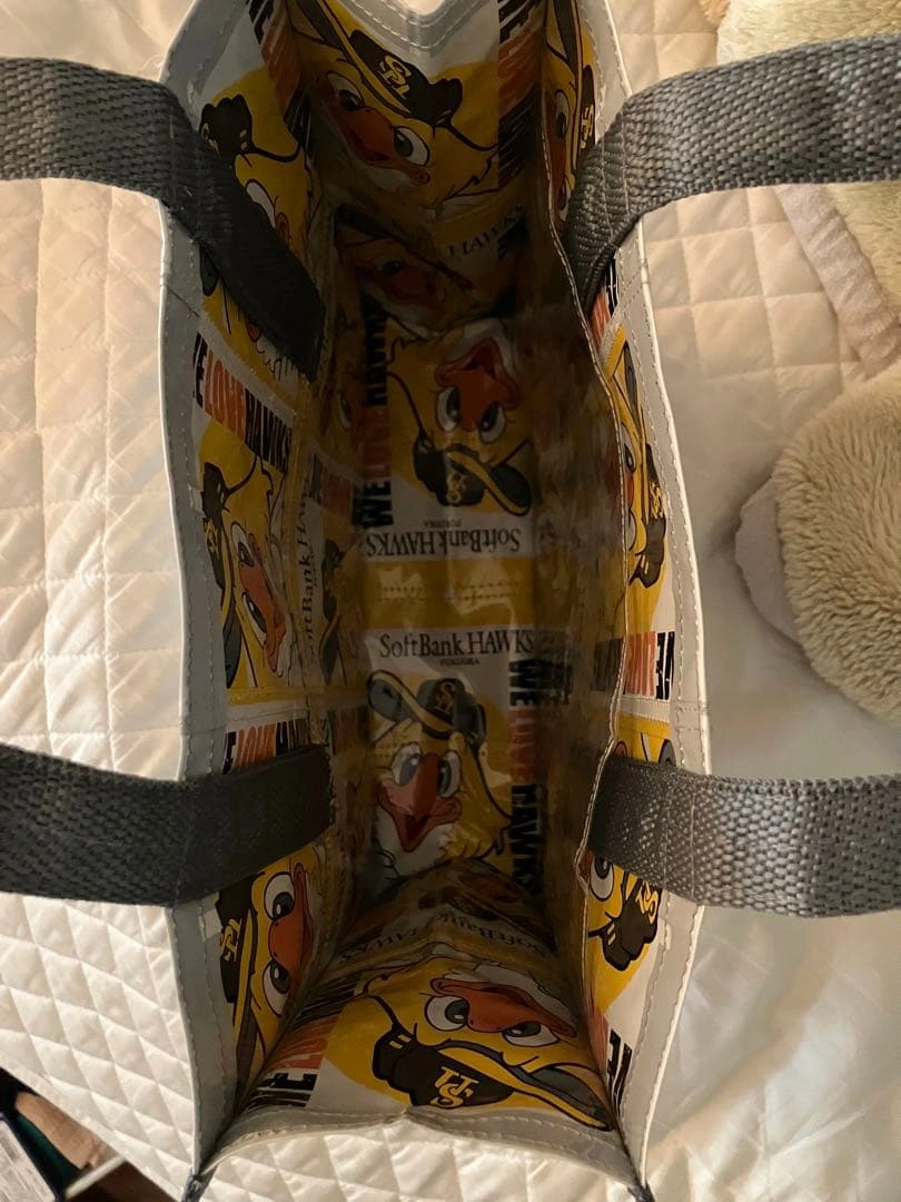 福岡ソフトバンクホークス トートバッグの写真3枚目