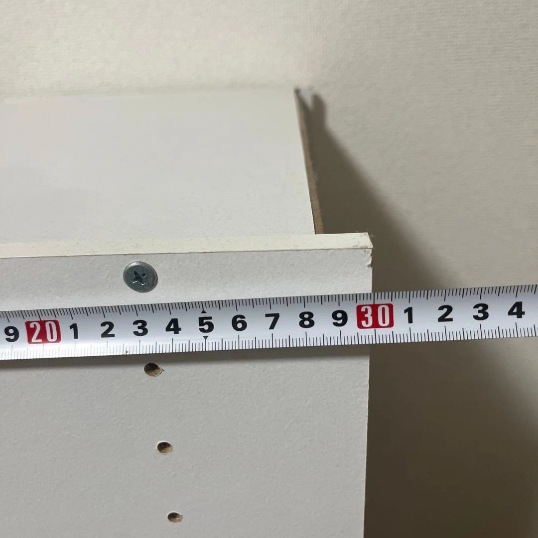 【10/15まで掲載】ホワイト 3段 カラーボックス 収納棚の写真5枚目