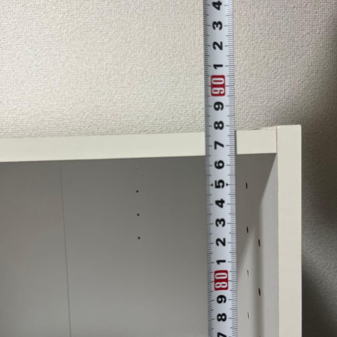 【10/15まで掲載】ホワイト 3段 カラーボックス 収納棚の写真7枚目