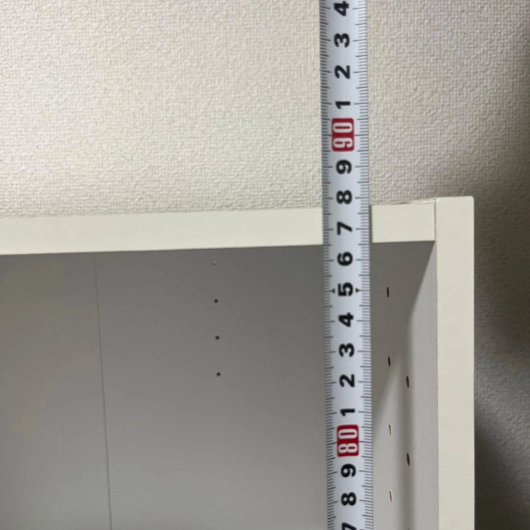 【10/15まで掲載】ホワイト 3段 カラーボックス 収納棚の写真7枚目