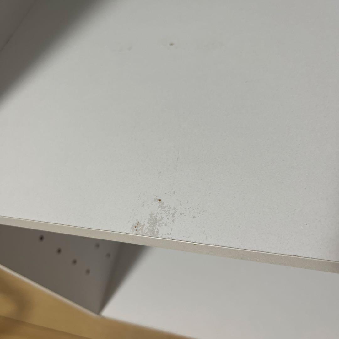 【10/15まで掲載】ホワイト 3段 カラーボックス 収納棚の写真9枚目