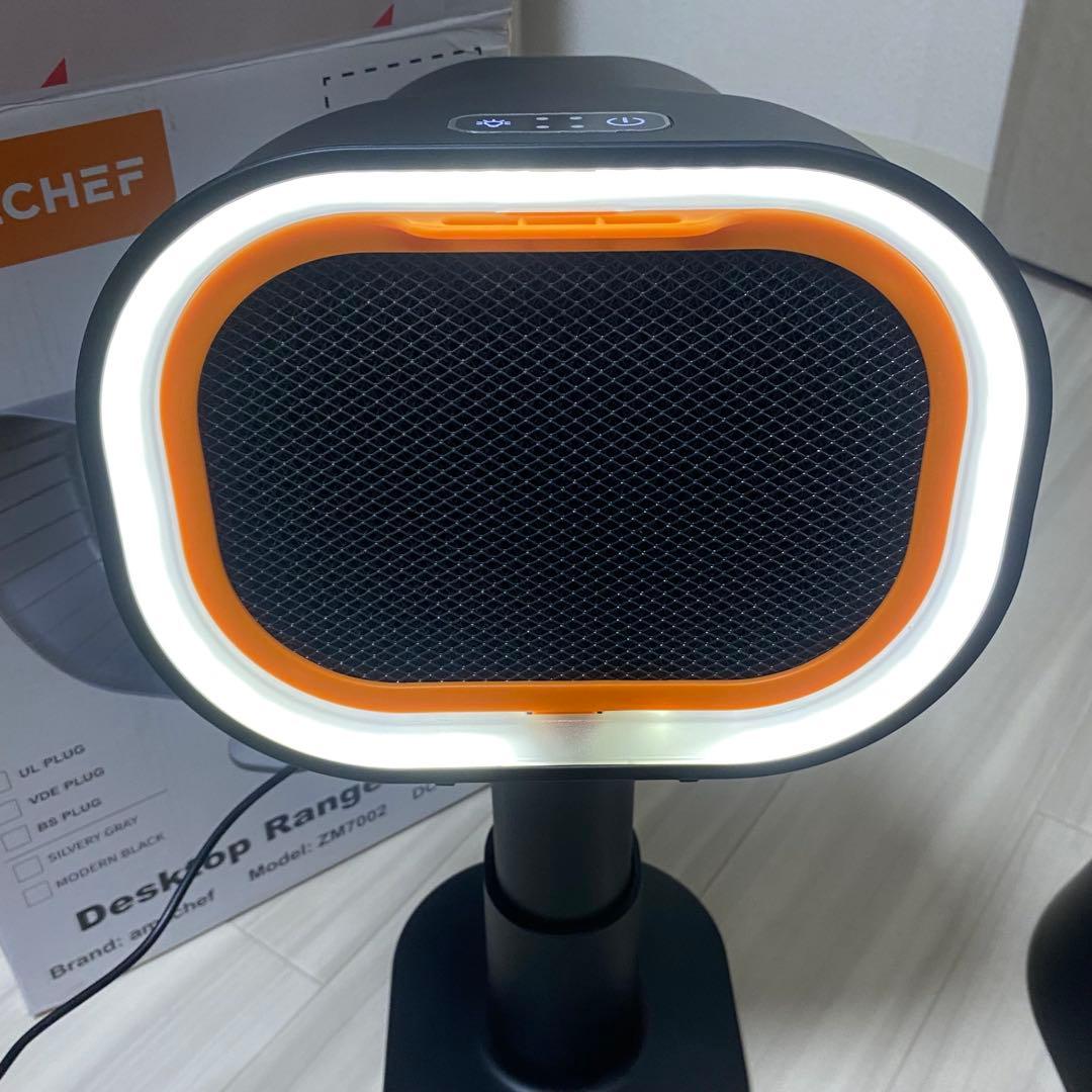 【新品未使用】AMZCHEF社 卓上レンジフード ブラックの写真5枚目