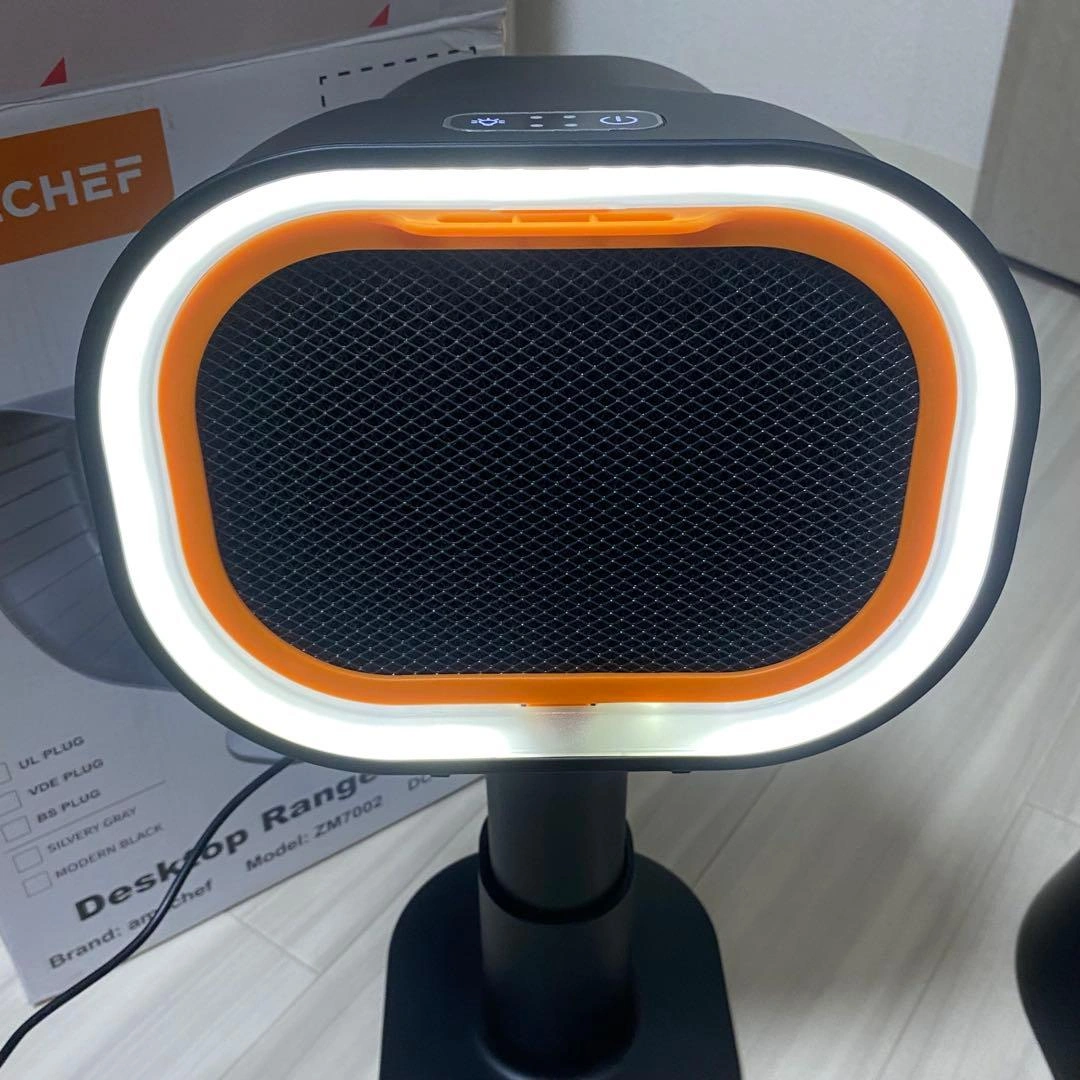 【新品未使用】AMZCHEF社 卓上レンジフード ブラックの写真5枚目