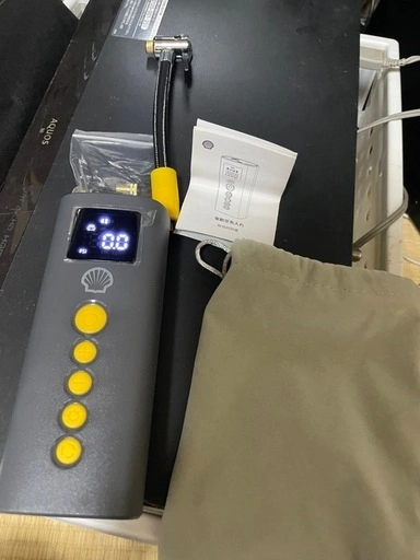 電動空気入れ 説明書付き