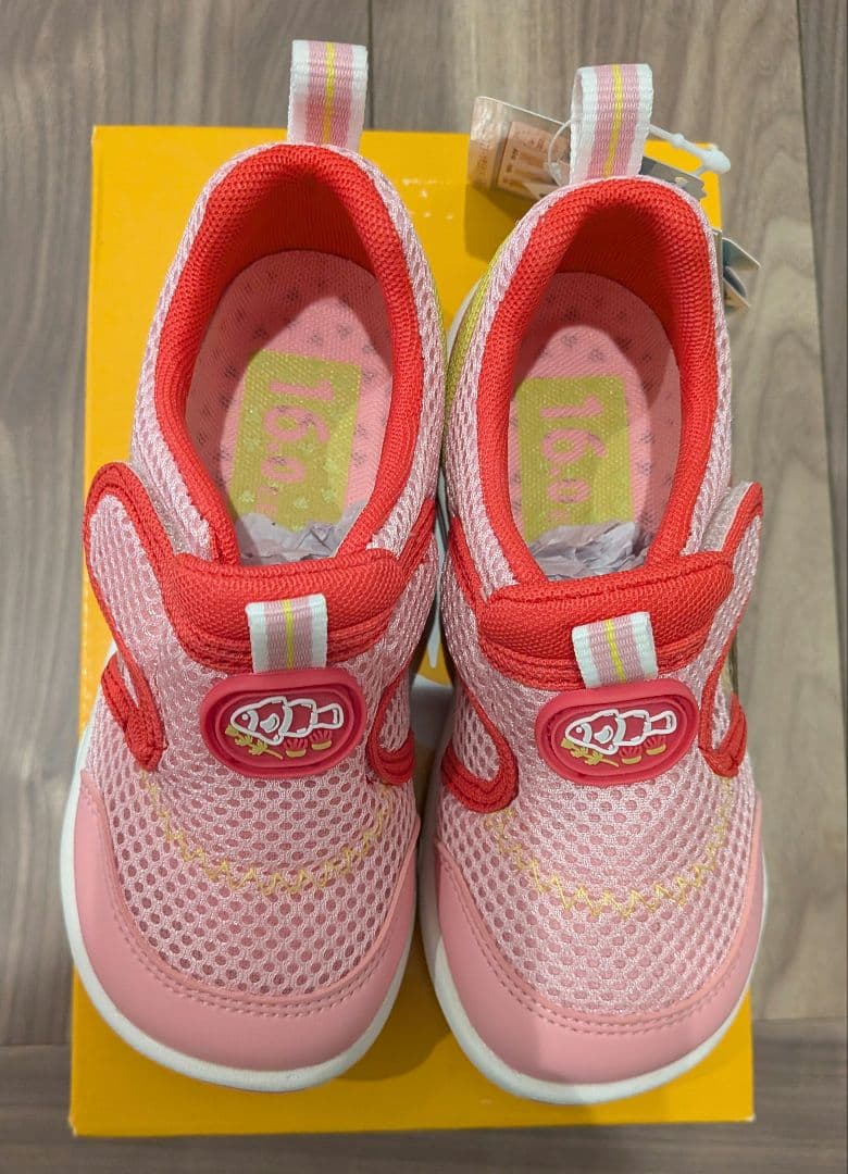 【未使用】16cm ウォーターシューズ ムーンスター サンダルの写真2枚目
