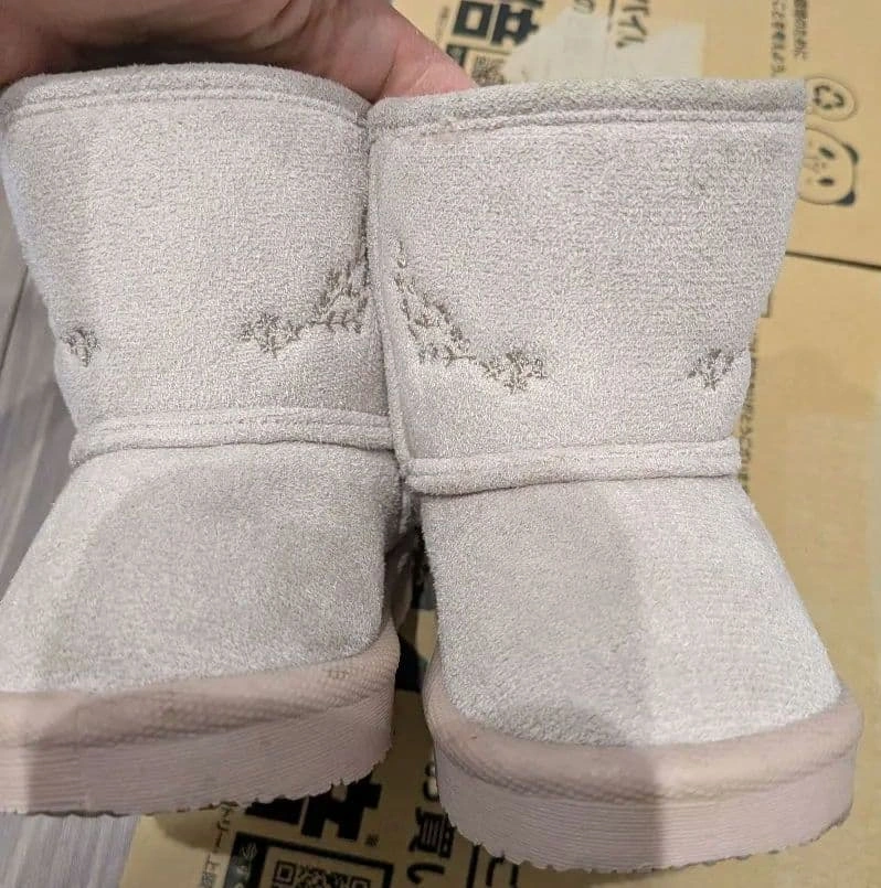 ベビー ムートンブーツ 13.0cm ピンクの写真2枚目