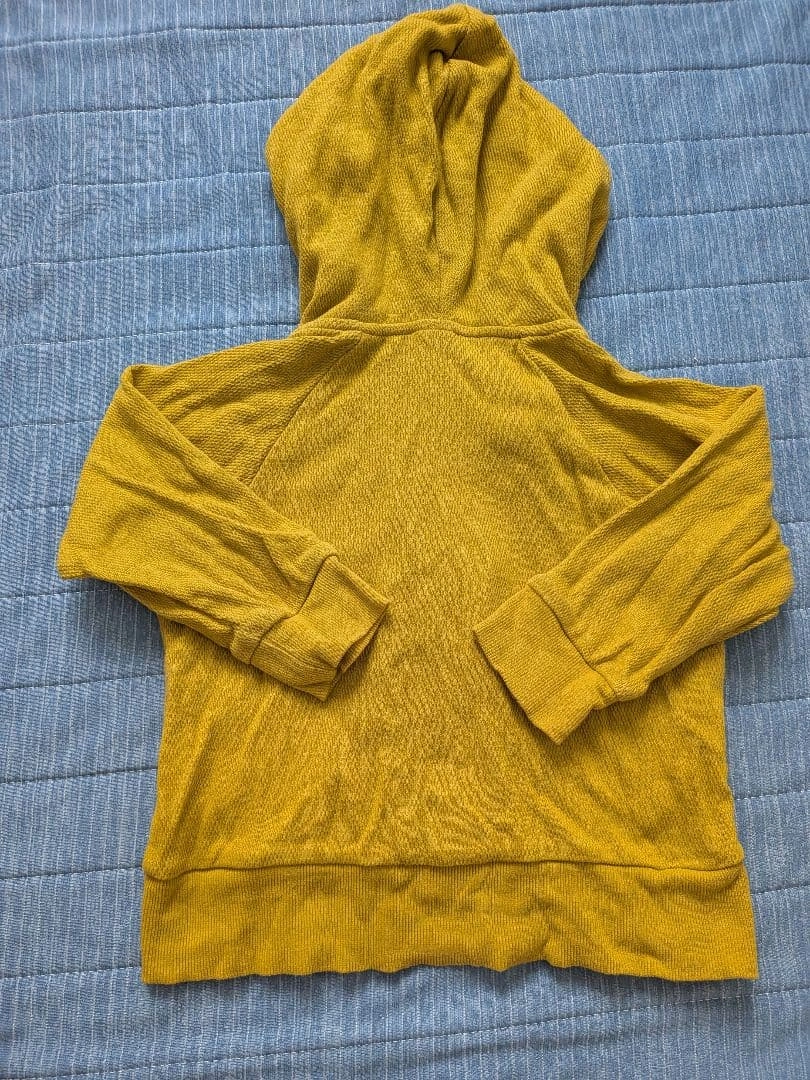 après les cours パーカー マスタード 90cmの写真2枚目