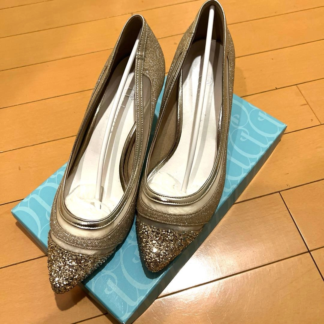 artemis DIANA パンプス グリッター ポインテッドトゥ
