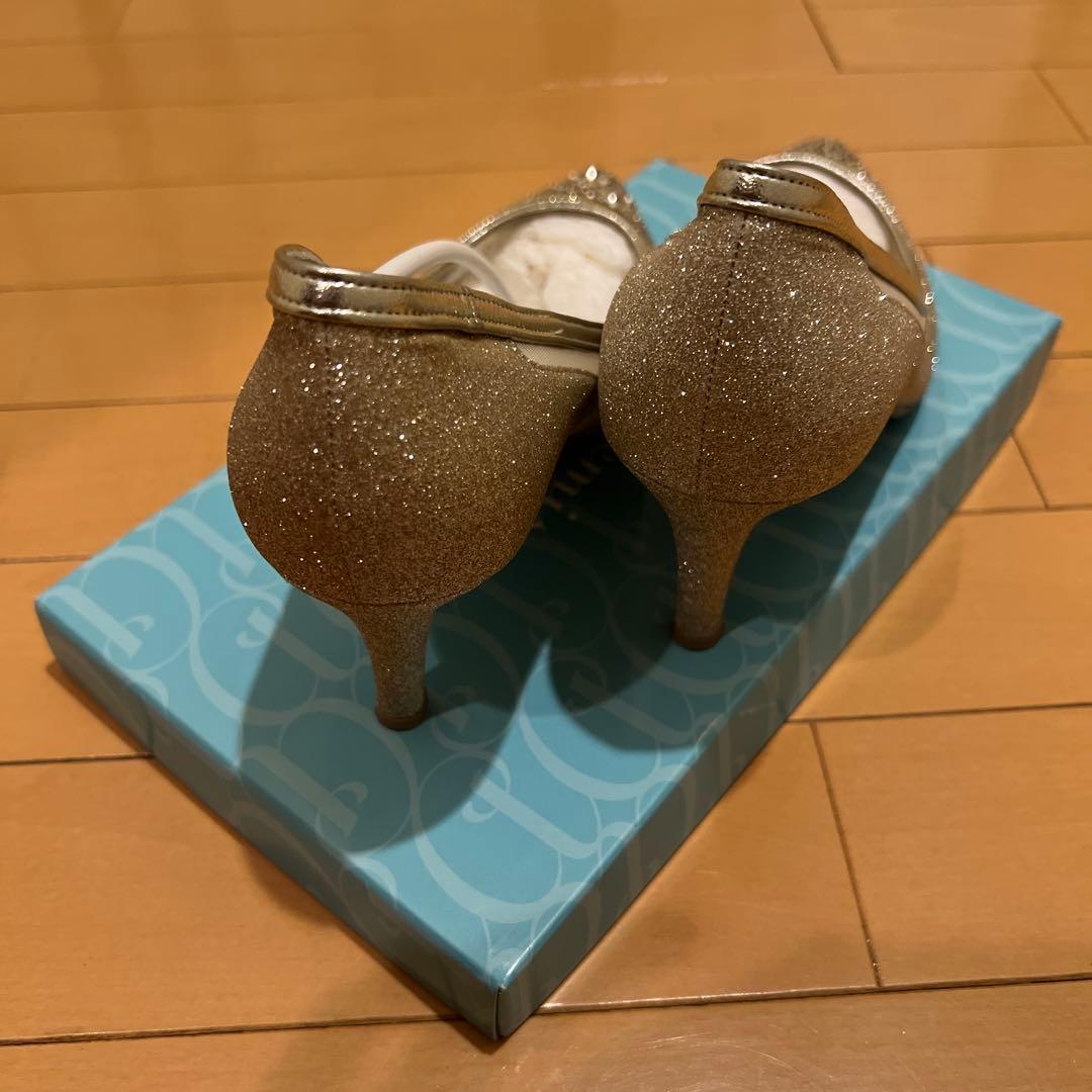 artemis DIANA パンプス グリッター ポインテッドトゥの写真2枚目