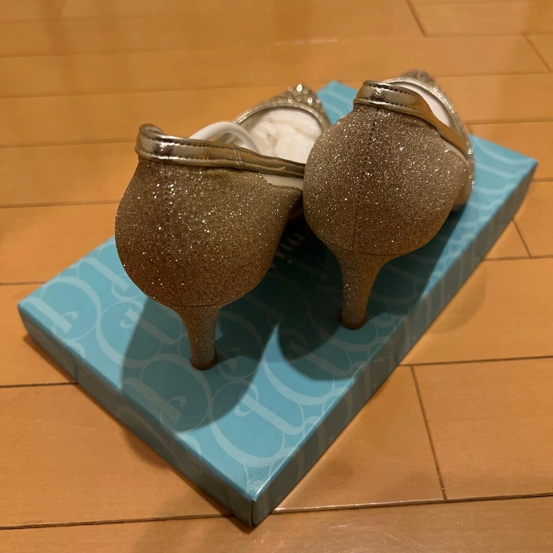 artemis DIANA パンプス グリッター ポインテッドトゥの写真2枚目