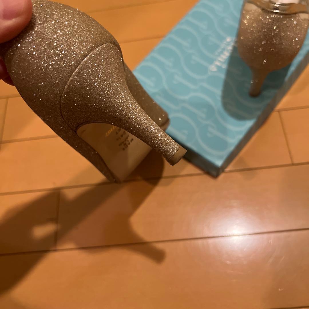 artemis DIANA パンプス グリッター ポインテッドトゥの写真4枚目