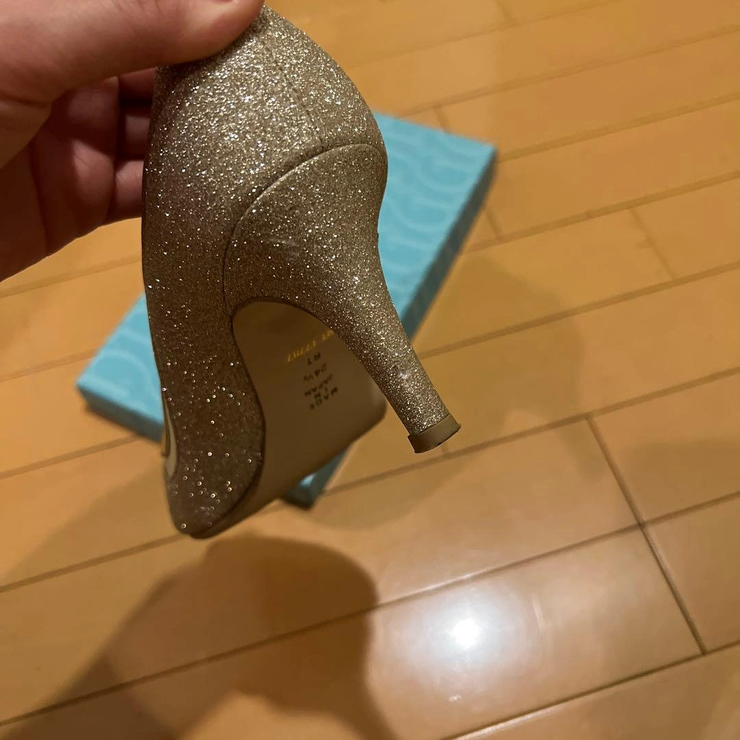 artemis DIANA パンプス グリッター ポインテッドトゥの写真5枚目