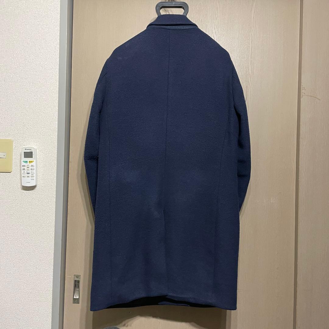 THE SHOP TK ウールチェスターコート 02 ブルーの写真2枚目