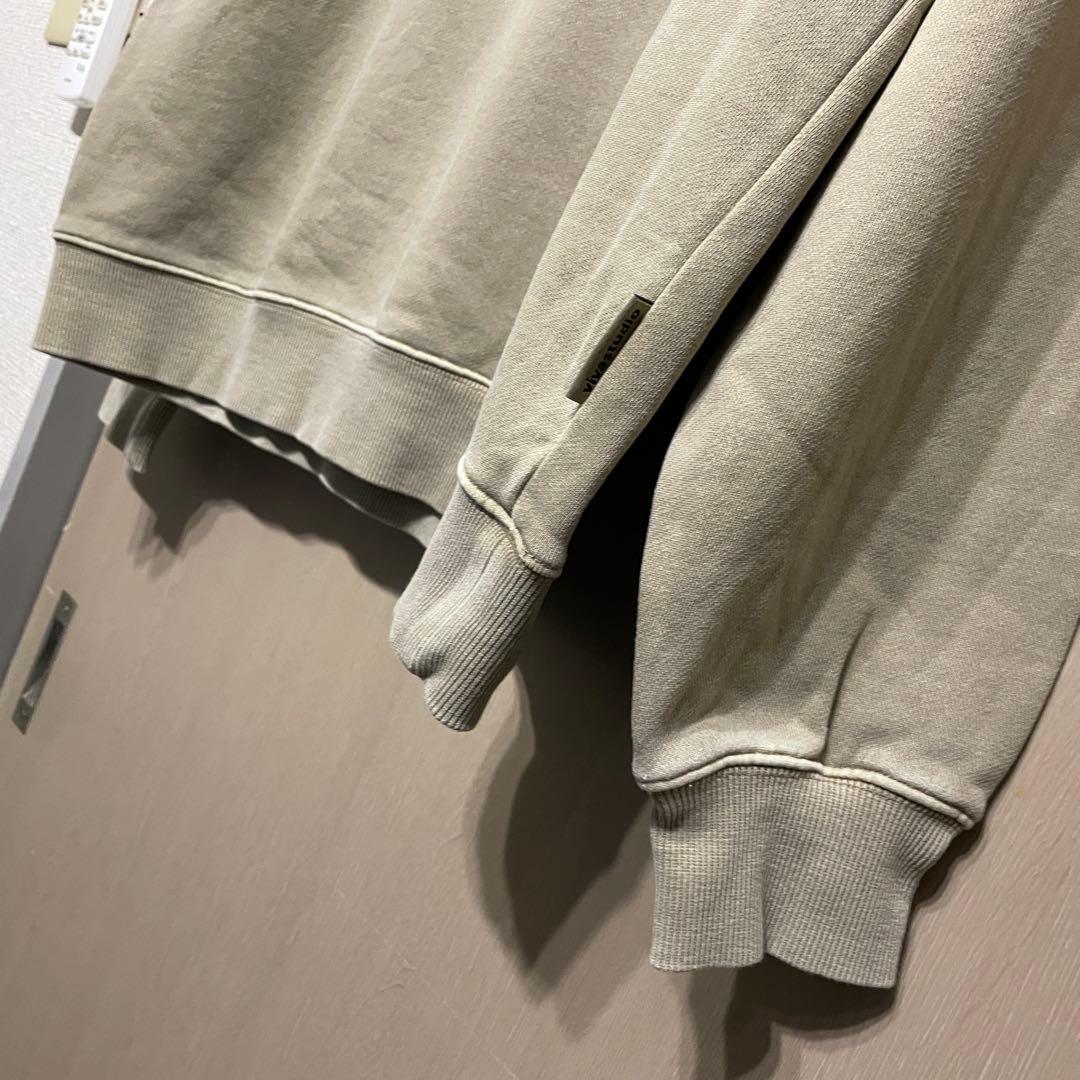 LOCATION EMBROIDERY CREWNECK [BROWN] Mの写真4枚目