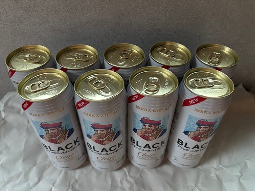 ブラックニッカハイボール　500ml 9本の写真2枚目