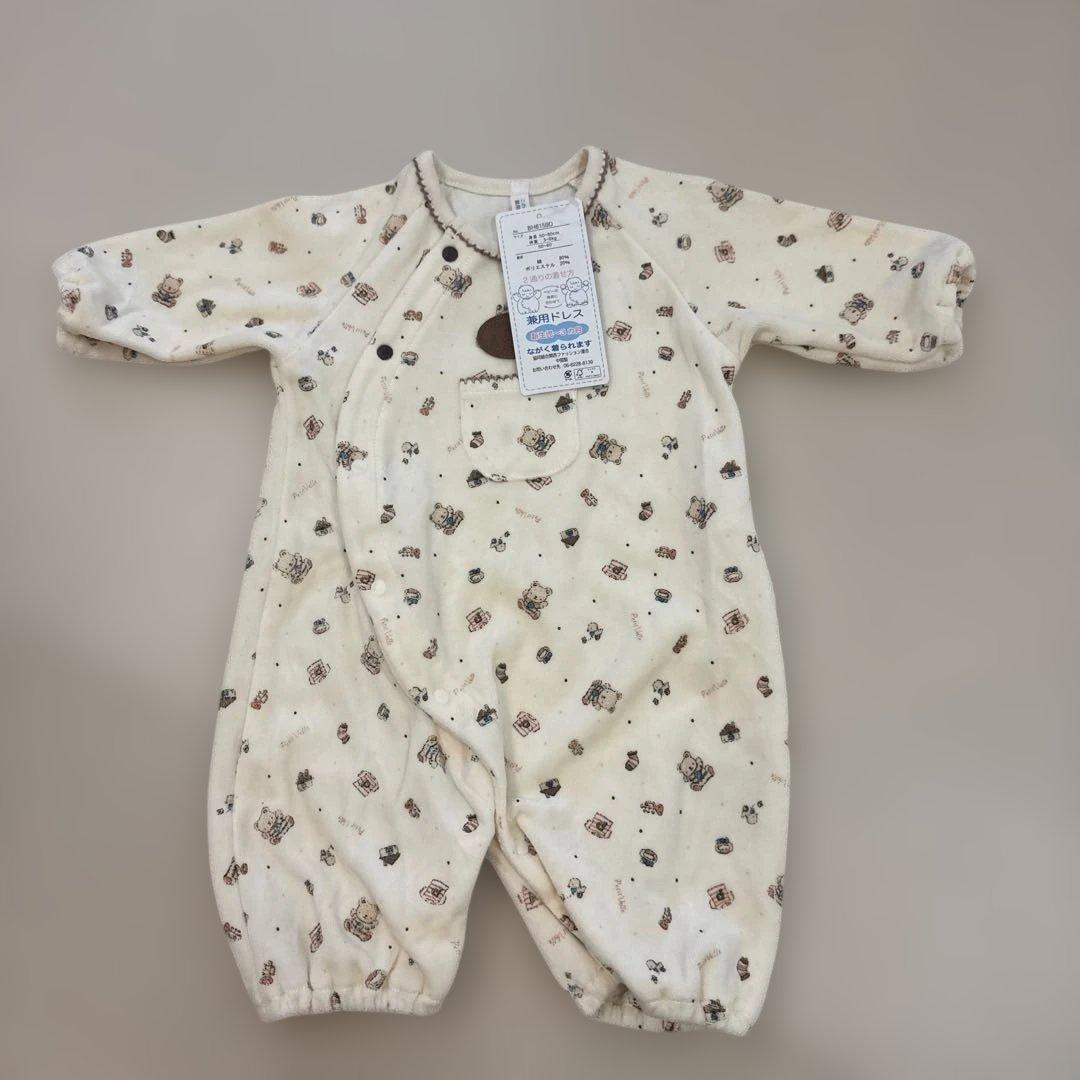 【新品、未使用】Petit Velle 兼用ドレス ベビー服 4点セットの写真2枚目