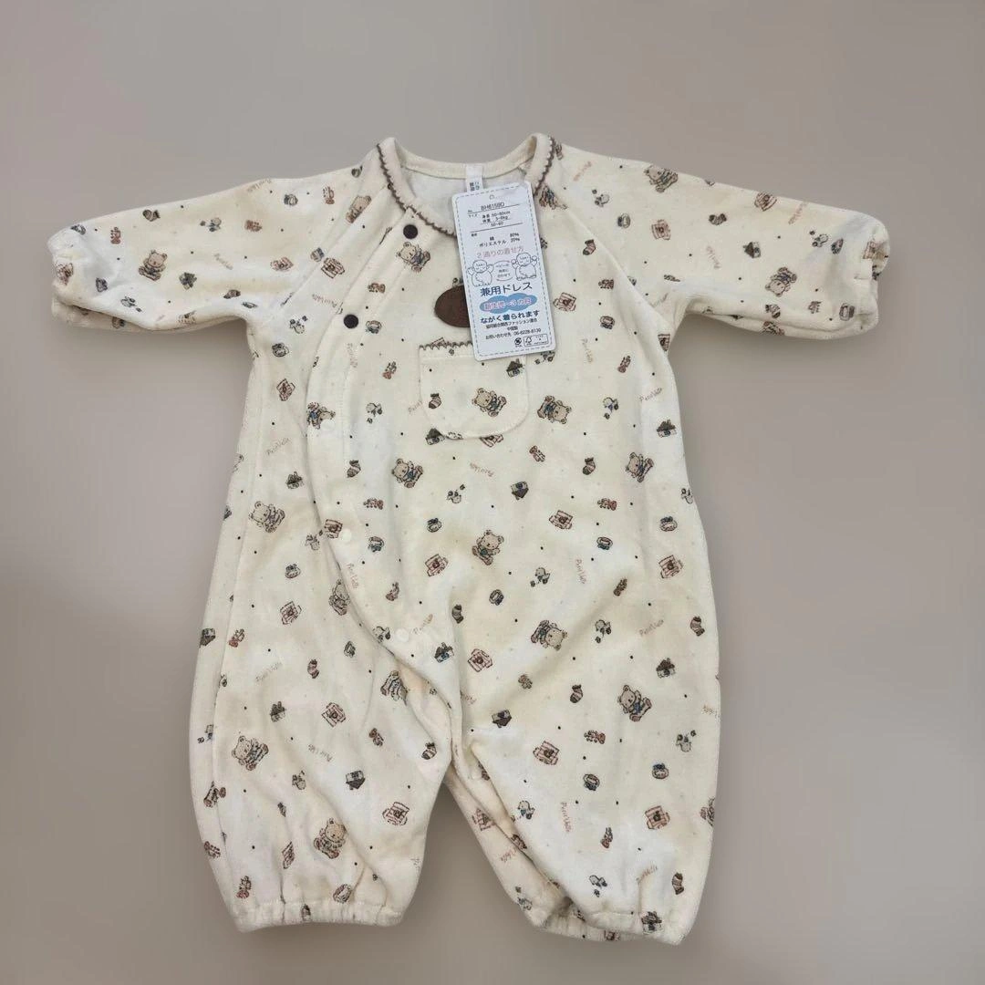 【新品、未使用】Petit Velle 兼用ドレス ベビー服 4点セットの写真2枚目