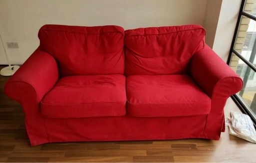 【0円】IKEA EKTORP 2人掛けソファ｜10/3・5引取可