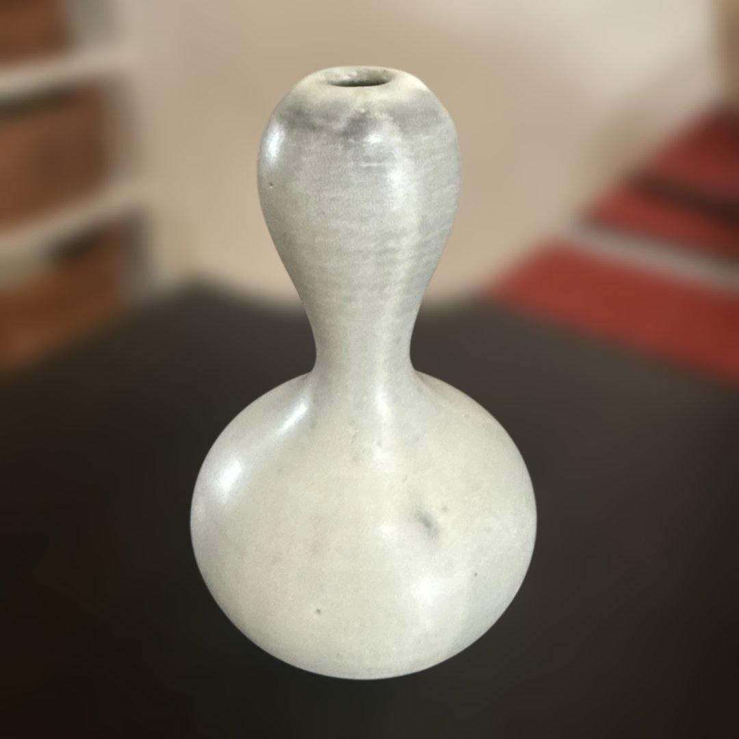 陶器 一輪挿し 花瓶 徳利型