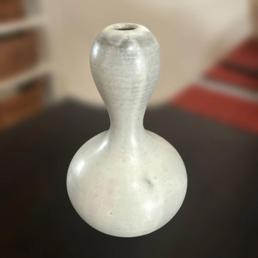 陶器 一輪挿し 花瓶 徳利型