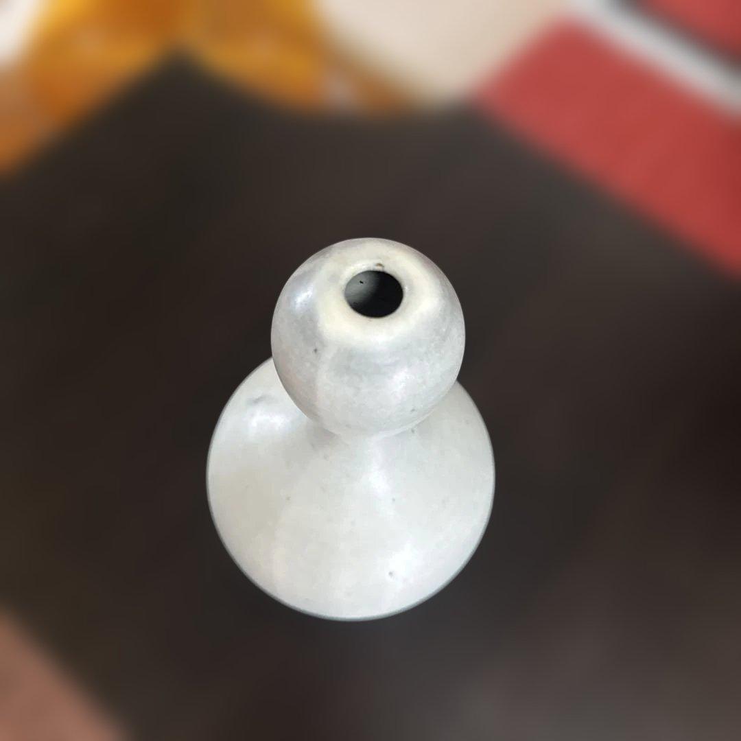 陶器 一輪挿し 花瓶 徳利型の写真2枚目