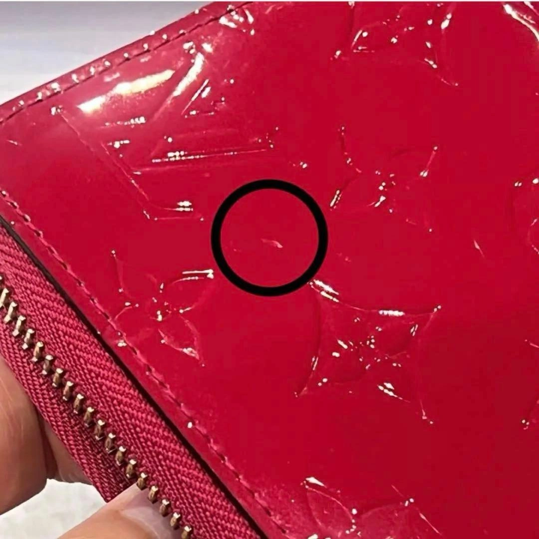 LOUIS VUITTON/ジッピーウォレット/ラインモノグラム ヴェルニの写真7枚目