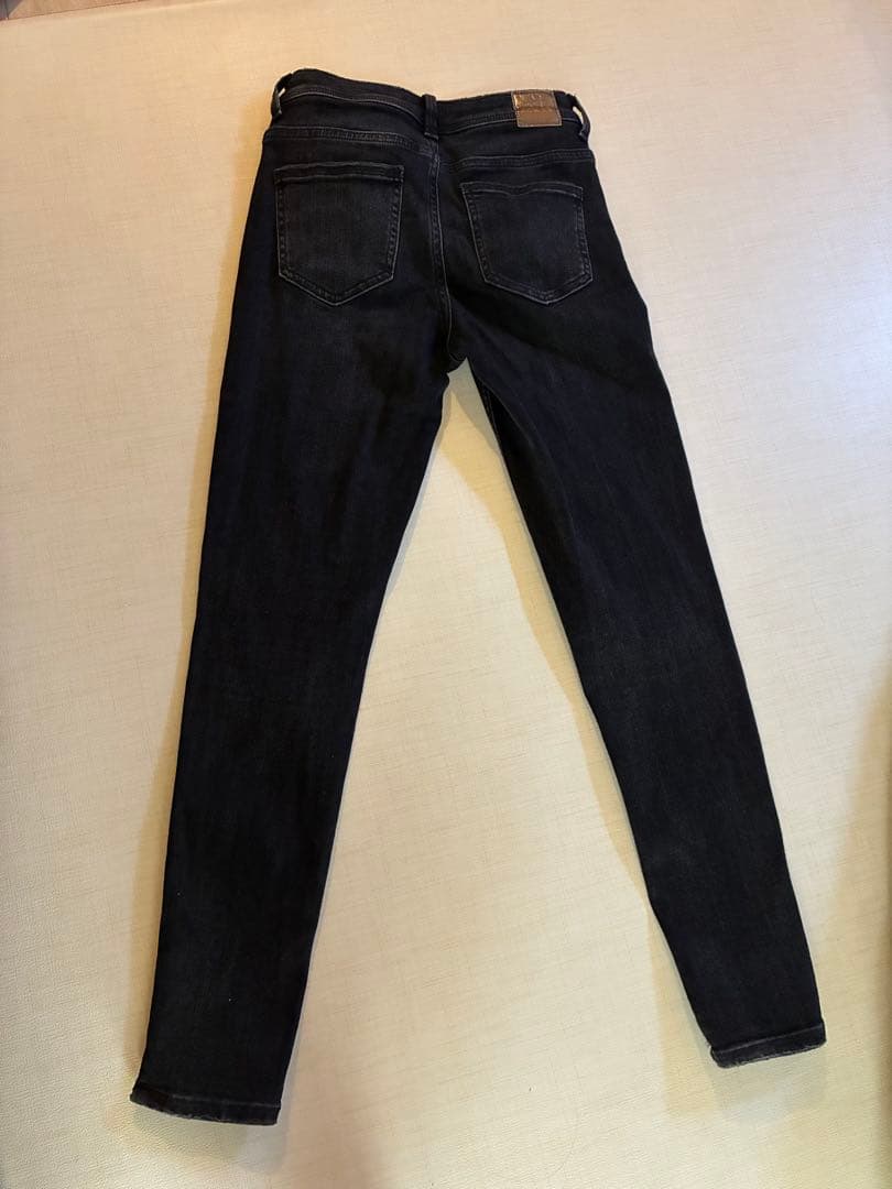 ZARA スキニーデニム ブラック EUR34