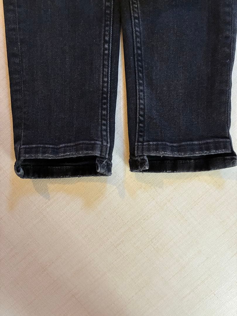 ZARA スキニーデニム ブラック EUR34の写真4枚目