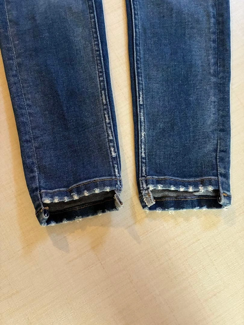 ZARA スキニーデニム ブルー EUR34の写真6枚目