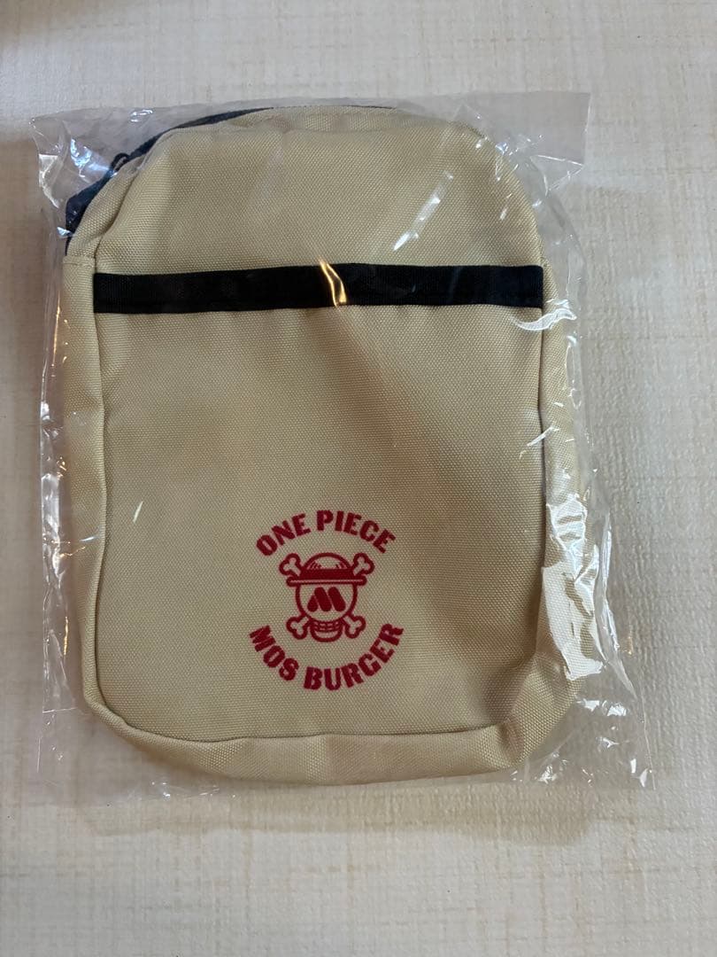 新品未使用 ONE PIECE×MOS BURGER ミニショルダーバッグ