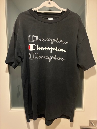 Champion チャンピオン Tシャツ ブラック メンズ M