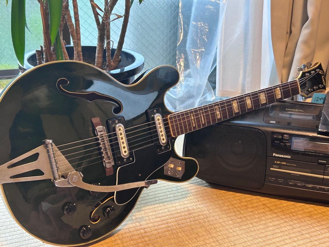 Greco EG135 Dark Green 69年ごろ フルアコ