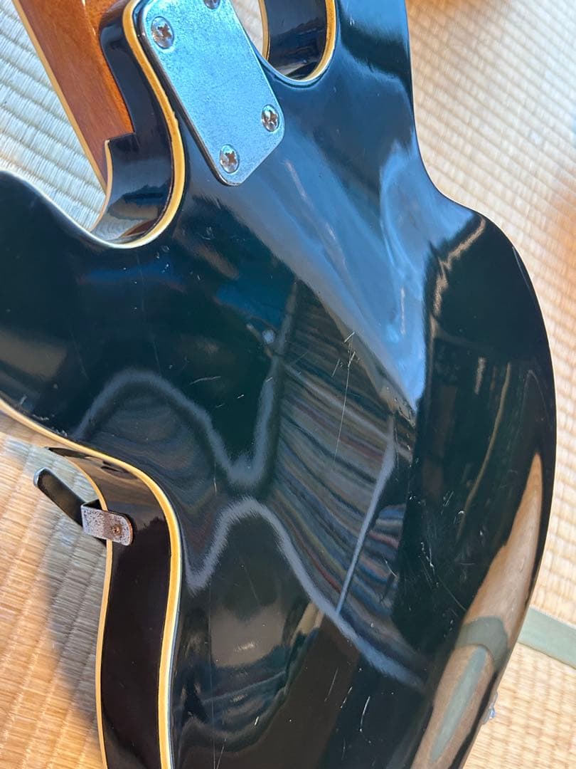 Greco EG135 Dark Green 69年ごろ フルアコの写真5枚目