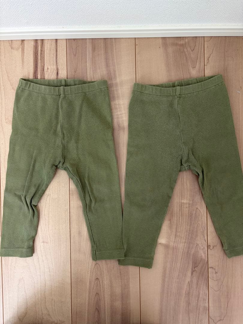 H&M ユニクロ ベビーパンツ 8本 74 80 双子 お揃い まとめ売りの写真4枚目
