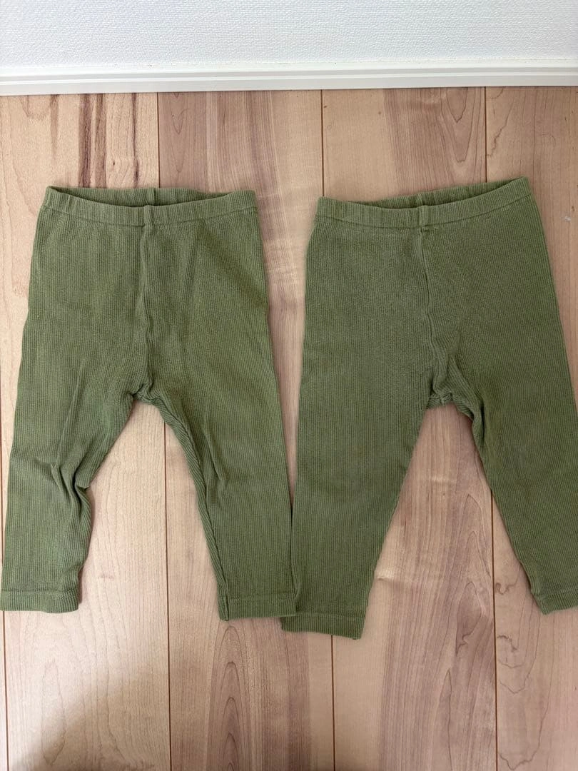 H&M ユニクロ ベビーパンツ 8本 74 80 双子 お揃い まとめ売りの写真4枚目